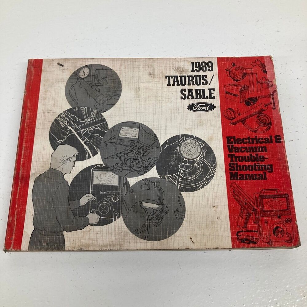 Ford Taurus Sable Electrical Vacuum Troubleshooting Manual 1989